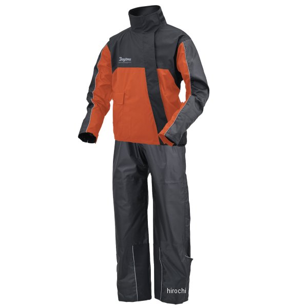 【メーカー在庫あり】 デイトナ DR001 ハイパフォーマンスレインウエア 上下セット 赤 2XLサイズ 48293 JP店