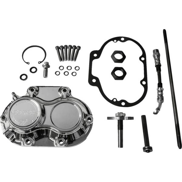  ベーカー Baker Drivetrain トランスミッションサイドカバー22年-23年 ハーレー FXLRST ポリッシュ 1107-0727 JP店