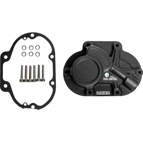  ベーカー Baker Drivetrain トランスミッションサイドカバー22年-23年 ハーレー FXLRST 黒 1107-0729 JP店