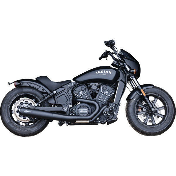 【USA在庫あり】 S&Sサイクル S&S Cycle Grand National エキゾーストシステム 23年 インディアン Scout Rogue 黒 1810-3126 JP店
