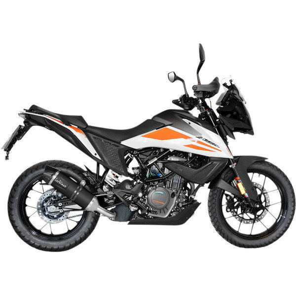 【USA在庫あり】 LEOVINCE LV One EVO スリップオンマフラー 20年-23年 KTM 390 Adventure 黒 1811-4084 JP店