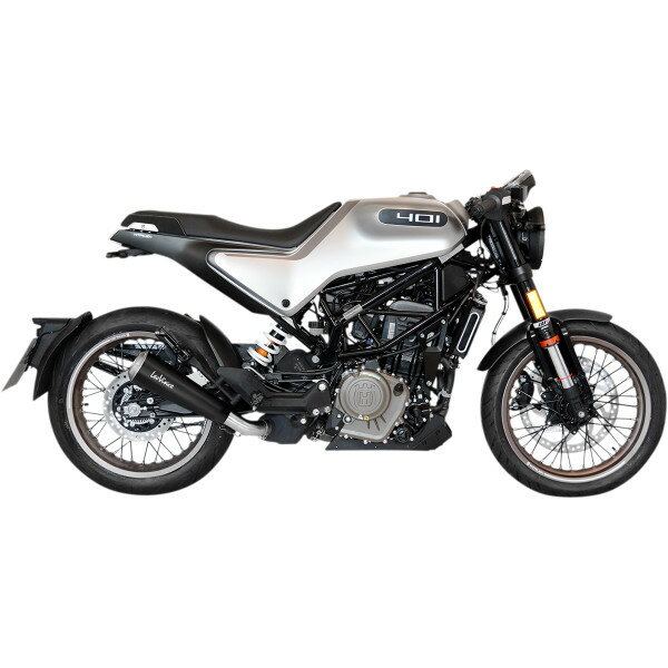【USA在庫あり】 LEOVINCE GP One スリップオンマフラー 20年-23年 ハスクバーナ Vitpilen 401 黒 1811-4086 JP店