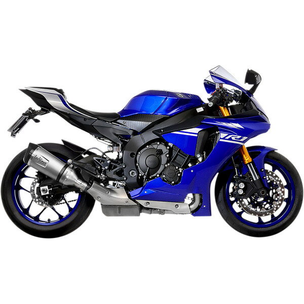 【USA在庫あり】 LEOVINCE Factory S TI スリップオンマフラー 17年-23年 YZF-R1 シルバー 1811-4168 JP店