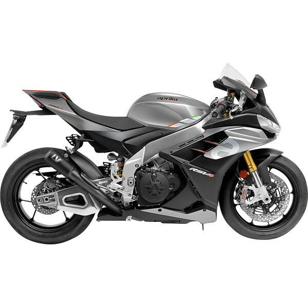 【USA在庫あり】 LEOVINCE LV-10 スリップオンマフラー 21年-23年 アプリリア RSV4 1100 黒 1811-4254 JP店
