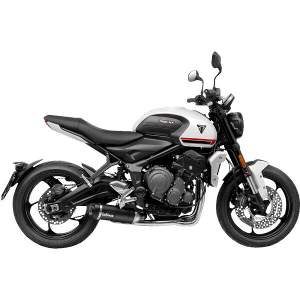 【USA在庫あり】 LEOVINCE LV One EVO スリップオンマフラー 22年-23年 トライアンフ Tiger Sport 660 黒 1811-4266 JP店