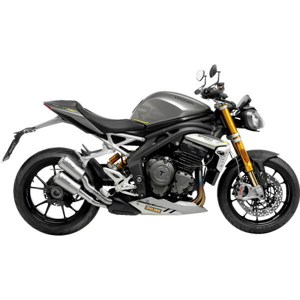 【USA在庫あり】 LEOVINCE LV-10 スリップオンマフラー 21年-23年 トライアンフ Speed Triple 1200RS シルバー 1811-4268 JP店