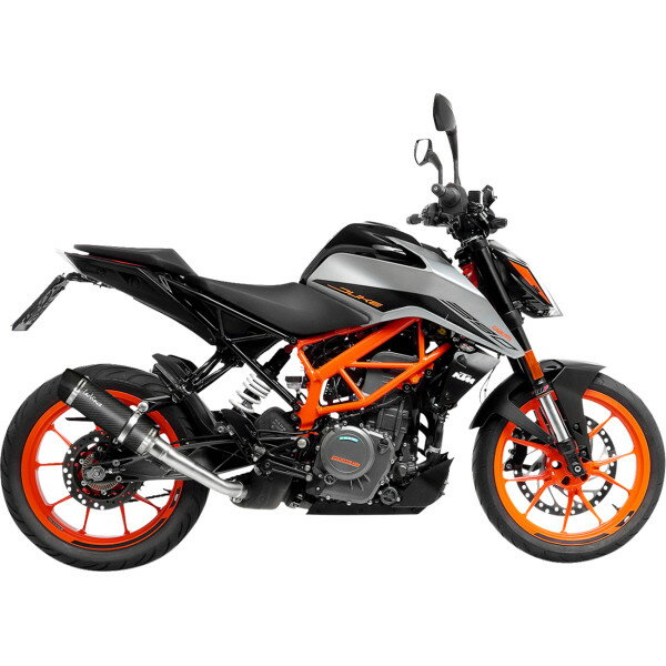 【USA在庫あり】 LEOVINCE GP Corsa EVO スリップオンマフラー 21年-23年 KTM 390 Duke 黒 1811-4280 JP店
