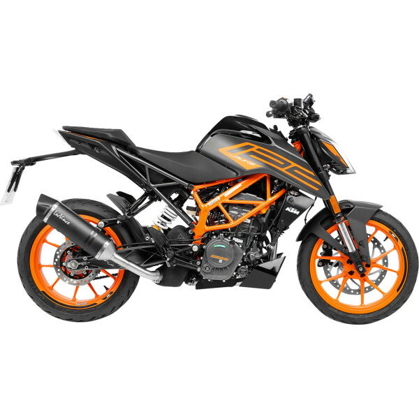 【USA在庫あり】 LEOVINCE LV One EVO スリップオンマフラー 21年-23年 KTM 390 Duke 黒 1811-4284 JP店