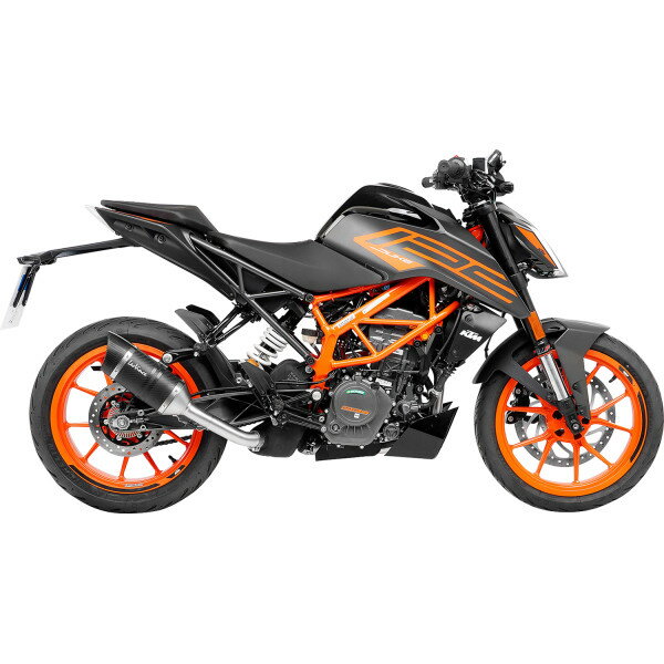 【USA在庫あり】 LEOVINCE LV Pro スリップオンマフラー 21年-23年 KTM 390 Duke 黒 1811-4286 JP店