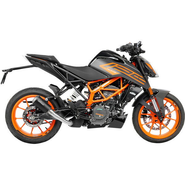 【USA在庫あり】 LEOVINCE LV-10 スリップオンマフラー 21年-23年 KTM 390 Duke 黒 1811-4288 JP店