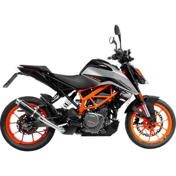 【USA在庫あり】 LEOVINCE GP Corsa EVO スリップオンマフラー 21年-23年 KTM 390 Duke 黒 1811-4373 JP店