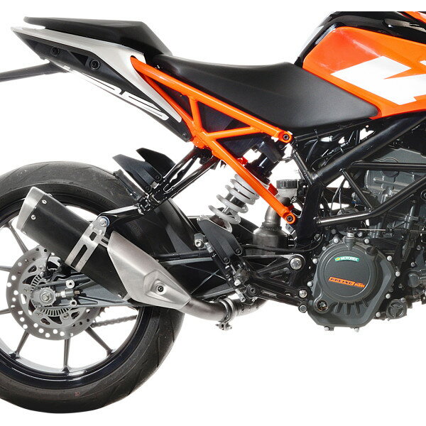 【USA在庫あり】 LEOVINCE Cat Eliminator リンクパイプ 17年-20年 KTM RC390 シルバー 1812-0306 JP店