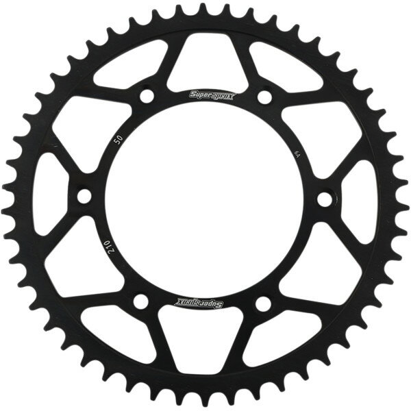 【USA在庫あり】 SUPERSPROX スチール リア スプロケット 520/50T 09年 CRF230M 黒 1210-1887 JP店(2.0)