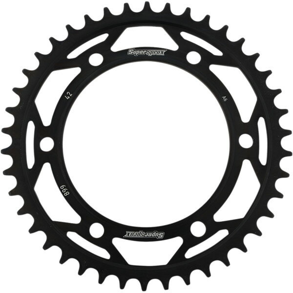 【USA在庫あり】 SUPERSPROX スチール リア スプロケット 42T 14年-16年 KTM 1190 Adventure 黒 1210-1936 JP店