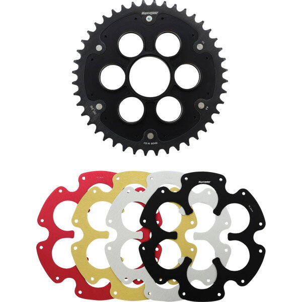 【USA在庫あり】 SUPERSPROX エッジ キット 530/44T 18年 ドゥカティ Multistrada 1260 1210-2590 JP店