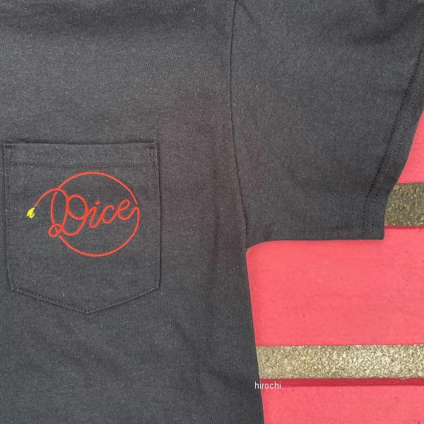 【メーカー在庫あり】 DICE MAGAZINE ダイスマガジン Fish to Ride Tシャツ ブラック M - JP店