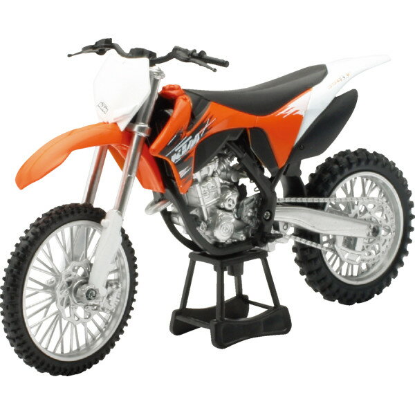 【USA在庫あり】 ニューレイ New Ray ミニ KTM 350 SX-F ダートバイク 1:12 スケール オレンジ/黒/白 7001-0048 JP店