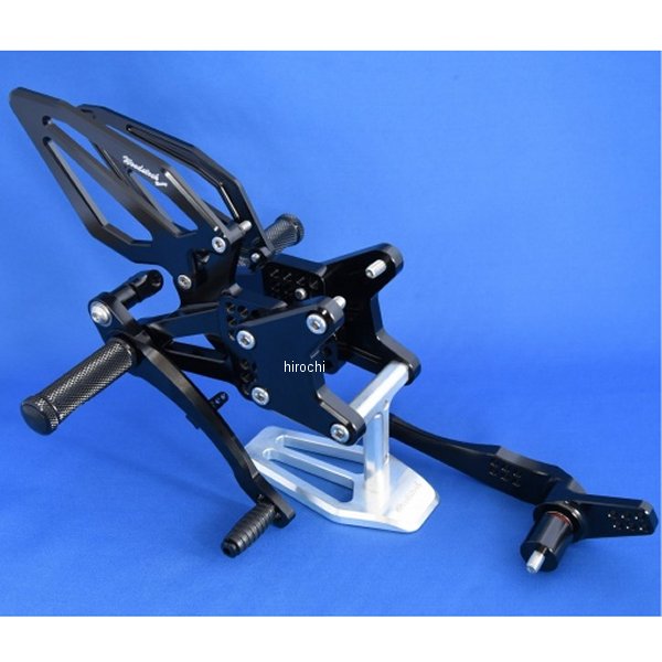 ウッドストック WOODSTOCK バックステップキット STDペダル/STDステップバー 20年以降 CBR1000RR-R 黒 WBS-H15-BB JP店