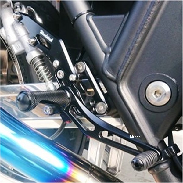 ウッドストック WOODSTOCK バックステップキット ZRX1100、ZRX1200 オールブラック WBS-K06-BB JP店