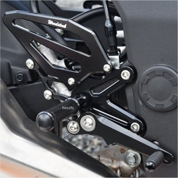 ウッドストック WOODSTOCK バックステップキット 15年-17年 Ninja250SL 黒 WBS-K35-BB JP店