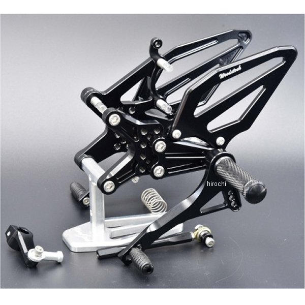 ウッドストック WOODSTOCK バックステップキット レース用タイプ1 21年以降 ZX-10R、ZX-10RR 黒 WBS-K43R-BB JP店