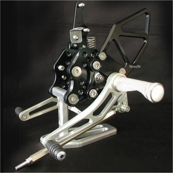 ウッドストック WOODSTOCK バックステップキット 07年-08年 GSX-R1000 黒/シャンパンゴールド WBS-S05-0B JP店