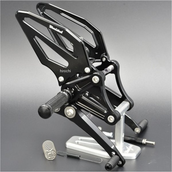 ウッドストック WOODSTOCK バックステップキット 21年以降 HAYABUSA 黒 WBS-S20-BB JP店