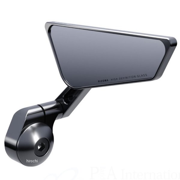 リゾマ rizoma ミラー Cut-Edge 右 汎用 黒 BS295B JP店