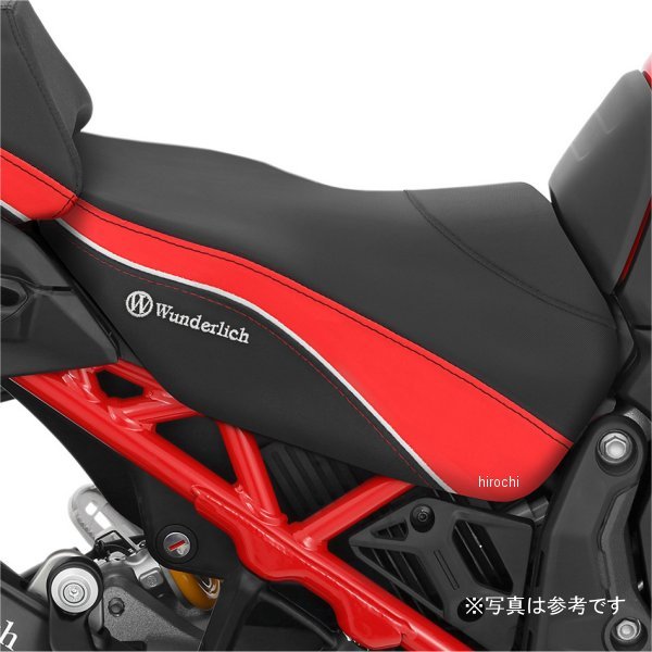 ワンダーリッヒ Wunderlich フロントシート Active Comfort EUロー Multistrada V4 黒/赤 W71101-003 JP店