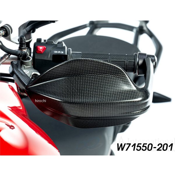 ワンダーリッヒ Wunderlich カーボンハンドプロテクター 左 Multistrada V4 W71550-201 JP店