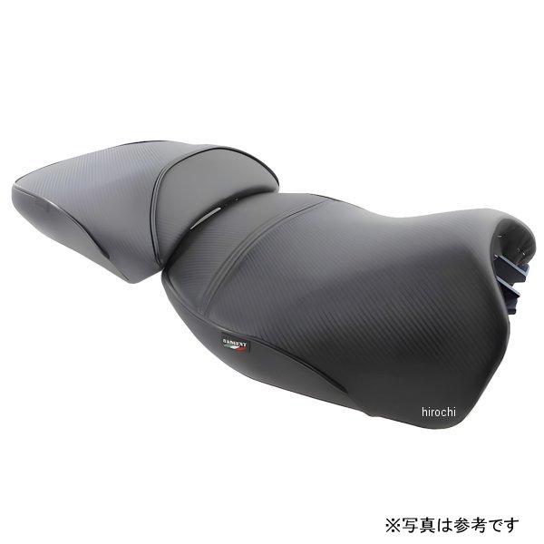 サージェント Sargent Sargent レギュラーシート フロント&リア CarbonFX 21年以降 Multistrada V4 パイピング:ブラック WS-700-19 JP店