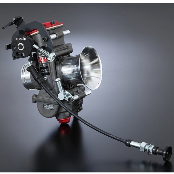 ヨシムラ TMR-MJN40ASキャブレター GOOSE350に適合口径 φ40 キャブレターピッチ Single Body スピゴット外径(mm) 45mm スピゴット全長(mm) 30mm 取付時必要パーツ下記どちらかのスロットルホルダーセット・TMR ラージボディ用ヨシムラレーシングスロットルホルダーセット (L=950mm)・スイッチ付 TMRラージボディ用ヨシムラレーシングスロットルホルダーセット(L=950mm)（スイッチ側カプラー配線要変更） ・別途必要パーツ・ヨシムラオイルブリーザータンクキット※ヨシムラ製品はメーカー在庫がない場合、マフラー(約1か月以上)、キャブレター(約3か月以上)納期を要します。それ以上納期がかかる場合もございますので、ご了承の上ご購入をお願いいたします。778-144-2002楽天 JP店