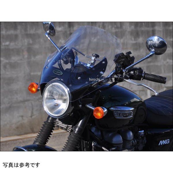 シックデザイン ガイラシールド Mサイズ スモーク 01年-06年 トライアンフ ボンネビル GS62D JP店