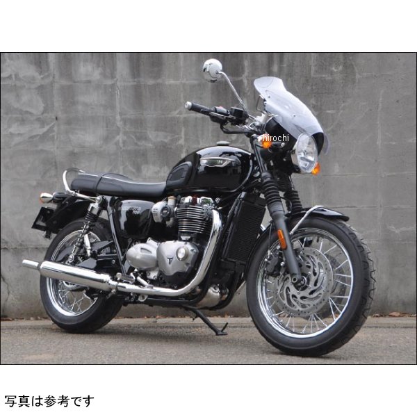 シックデザイン ガイラシールド Lサイズ クリア 16年-20年 トライアンフ ボンネビルT100/T120 GS62E JP店