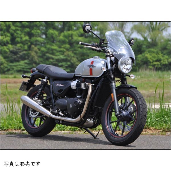 シックデザイン ガイラシールド Sサイズ クリア 16年-20年 トライアンフ Street Twin GS62F JP店