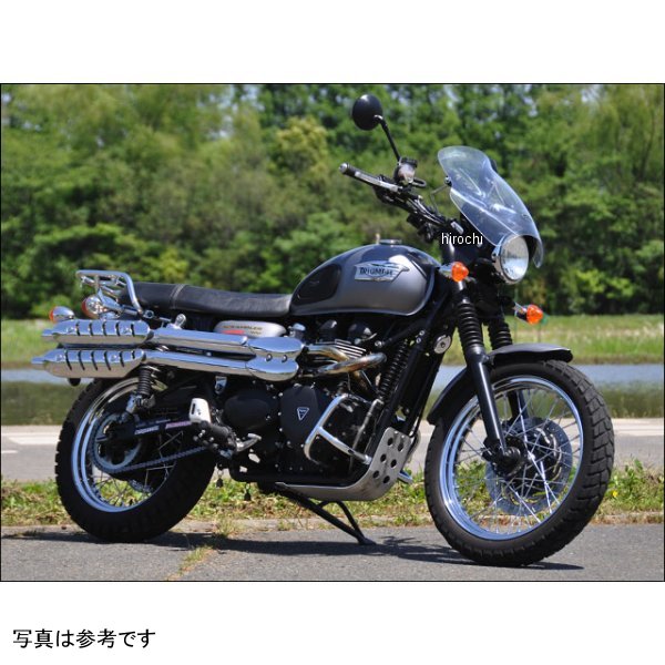 シックデザイン ガイラシールド Mサイズ クリア 08年-15年 トライアンフ スクランブラー GS82A/B JP店