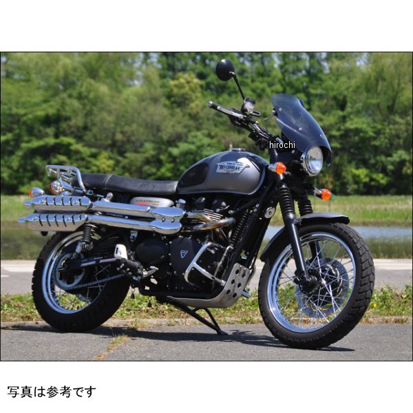 シックデザイン ガイラシールド Mサイズ スモーク 06年-07年 トライアンフ スクランブラー GS82A/B JP店