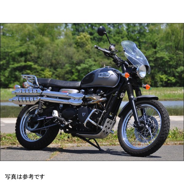 シックデザイン ガイラシールド Mサイズ クリア 06年-07年 トライアンフ スクランブラー GS82A/B JP店