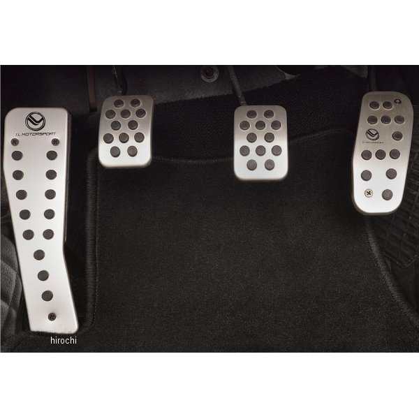 【メーカー在庫あり】 アイエルモータースポーツ I.L.Motorsport ペダルセット NBロードスター シルバー NB0-0145 JP店