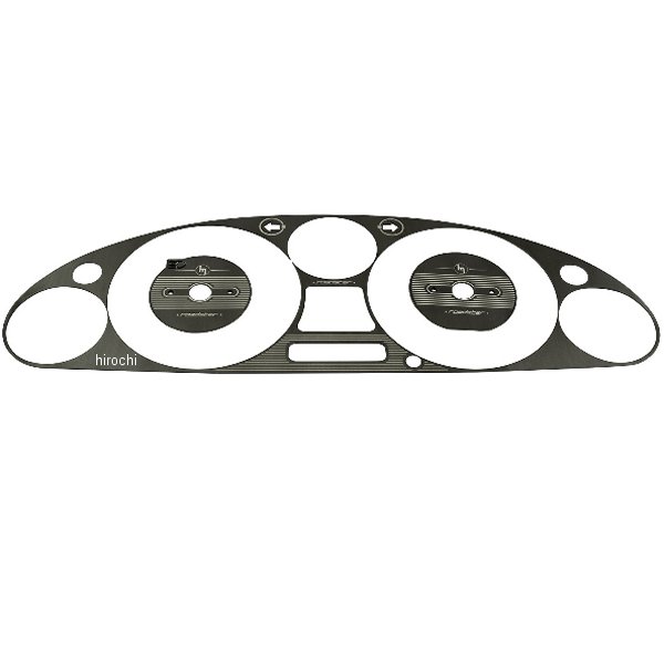 ジャスパフォーマンス Jass Performance メーターパネル(クラスターベゼル) NBロードスター ブラックステンレスヘアライン 2236 JP店