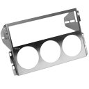 ジャスパフォーマンス Jass Performance オーディオメーターパネル Φ52mm用×3 NAロードスター ステンレスヘアライン 2302 JP店