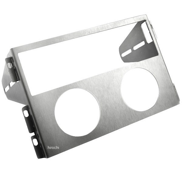 ジャスパフォーマンス Jass Performance オーディオメーターパネル 1DIN、Φ52mm用×2 NAロードスター ステンレスヘアライン 2312 JP店