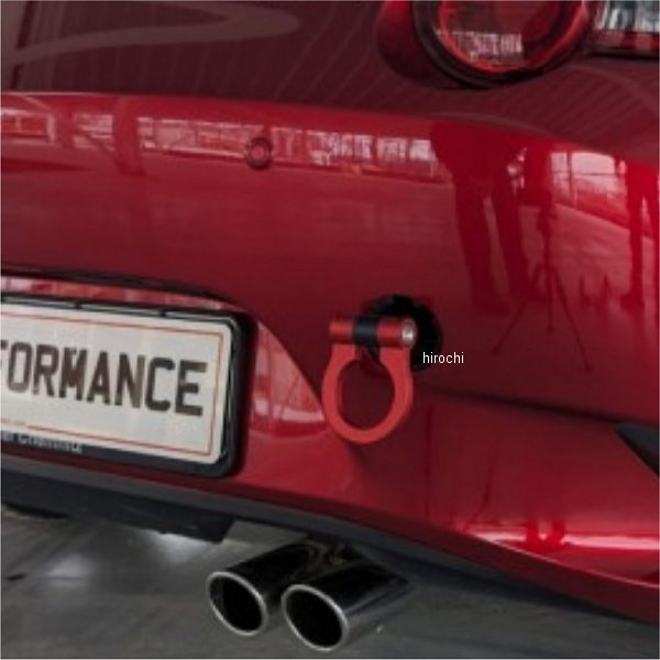 【メーカー在庫あり】 ジャスパフォーマンス Jass Performance 牽引フック リア NDロードスター 赤 5022 JP店