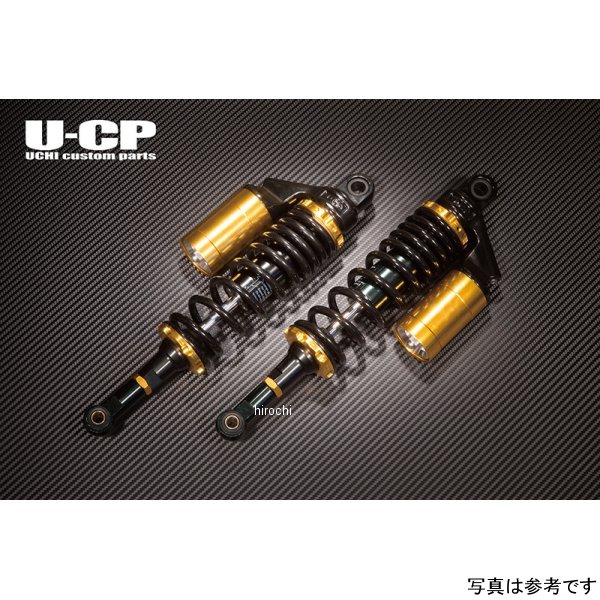 【メーカー在庫あり】 U-CP オリジナルサスペンション ゼファー400/ゼファーχ ブラック&ゴールド UCSUT32BKGDKA41 JP店