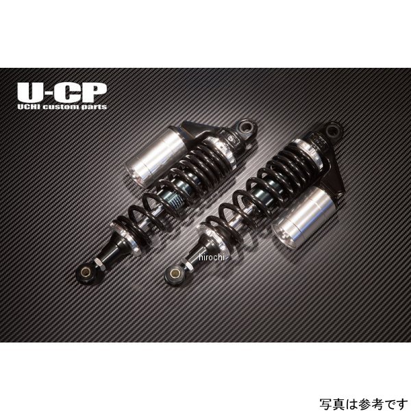 UCSUT32BKSVYA12 U-CP オリジナルサスペンション全年式 XJR400R 4HM/RH02Jカラー:ブラック&シルバー【仕様説明】・安心して使用できるサスペンションを提供するというコンセプトのもと、企画開発から製品化まで数多くの試行錯誤をくりかえして完成させたサスペンションです。・サスペンションを構成している部品は低コストを実現するため海外の提携工場で生産を行い、最終組み立て及び窒素ガスの注入や出荷前の製品検査等の重要な作業は弊社の国内工場にて専門のスタッフが担当しています。・安価なサスペンションに比べタンク容量を増量し、スプリング線径を1mm太く、スプリング外径を5mm大きくしていますので、柔らかすぎて乗り味がフワフワするようなことはありません。・上下取付部のゴムブッシュは日本の工場で製造していますので劣化に強く純正と同じようにご使用になれます。・安心してご使用いただけるように六ヶ月保証を付けています。※保証修理を依頼する場合は購入時に発行する保証書が必要になります。・純正のサスペンションとほぼ同じ長さに設定出来ます。・取付け穴の中心〜中心の長さは約325mmでエンドアイを伸ばすと10mm延長可能です。・スプリングプリロードが無段階に調整できます。・減衰圧の調整はできません。・プリロード調整レンチと六角レンチが付属します。・画像は参考画像です。車種によってはカラーが装着されない場合やカラーの大きさが異なる場合があります。・取り付け穴の中心〜中心の長さ：約325mm・スプリング外径：65mm・スプリング線径：8.1mm・ロッド径：12.3mm・上側取り付け穴内径：16mm・下側取り付け穴内径：10mm・上側取り付け部の厚さ：18.3mm・下側取り付け部の厚さ：20.0mm・タンク径：49mm生産時や輸送中についた小傷などがある場合がございます。予めご了承ください。UCSUT32BKSVYA12楽天 JP店