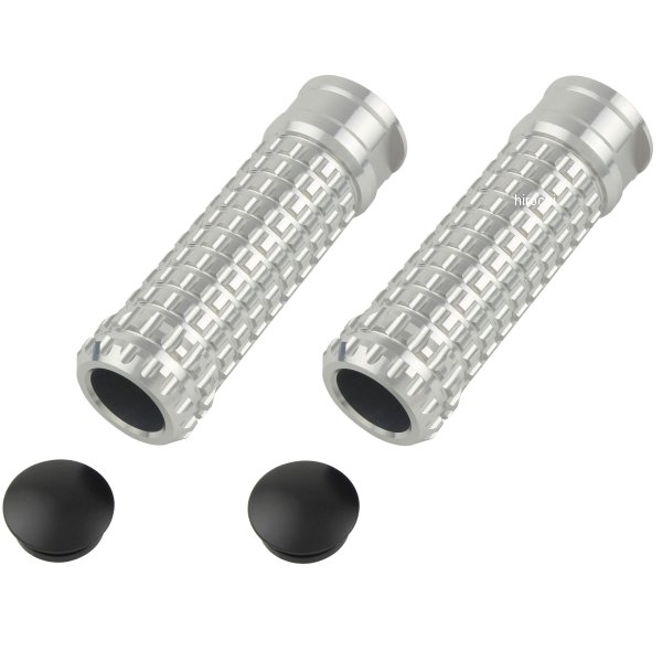 【メーカー在庫あり】 ポッシュ POSH アルミマシンドステップバー モールド ストレート M8貫通穴 シルバー 906014-03 JP店