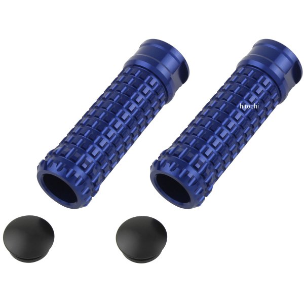 【メーカー在庫あり】 ポッシュ POSH アルミマシンドステップバー モールド ストレート M8タップ 青 90..