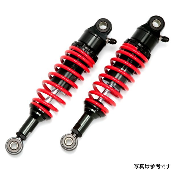 【メーカー在庫あり】 RFY ガス封入式ローダウンリアサスペンション SR400/SR500 ブラック&レッド SUG28BKRDYA26 JP店