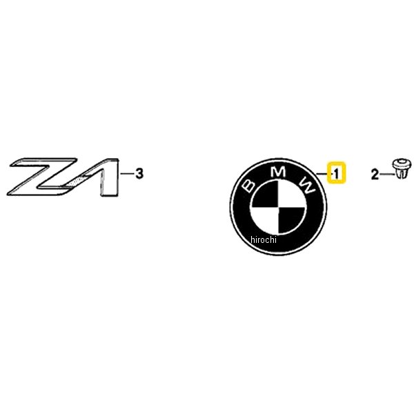 BMW純正 エンブレム 51142291869 JP店