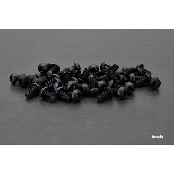 ヨシムラ USヨシムラ CHILAO SS ペダル スモール用ピン ブラック 33個 M4X8BHS-AL-BG33 JP店